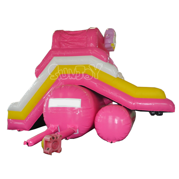 Pink Dolphin Water Slide For Pool