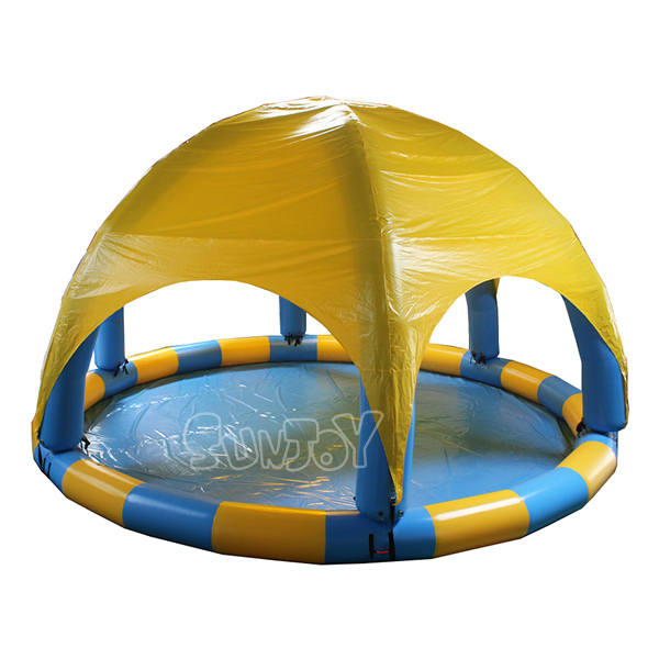 10M Round Pool With Sunshade Tent