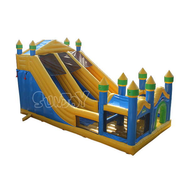 Castle Front Inflatable Slide