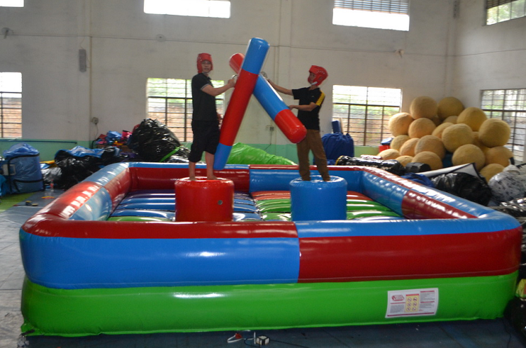 gladiator inflatable game