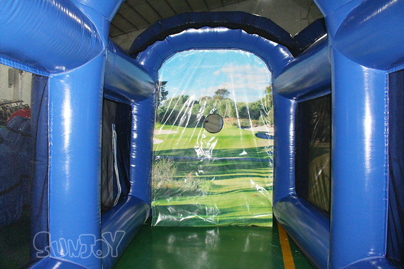 inflatable golf range details 1