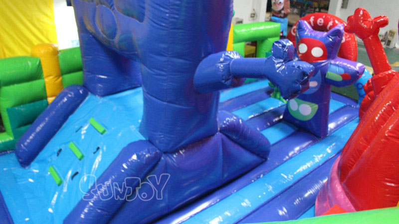Pj Masks inflatable playground details 4
